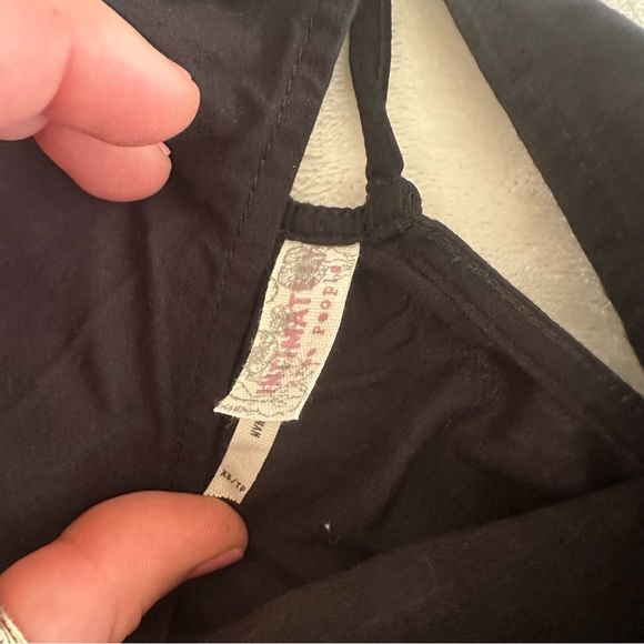 Free People Easy Livin Boho Slip Lace Hem - Picture 4 of 6